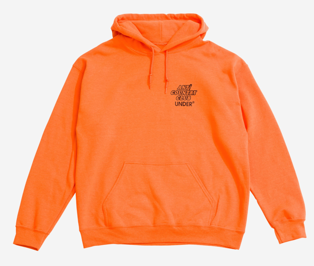 Anti Country Club Sweat Hoodie | Orange Sweatshirts [2024]